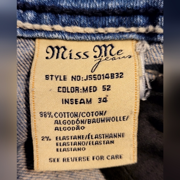 NWOT Miss Me Denim Jeans - Picture 11 of 12